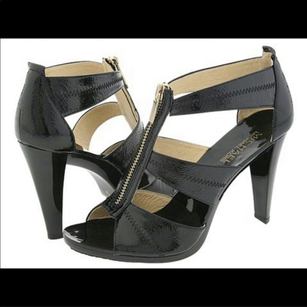 Micheal Kors Berkeley T-Strap Heels